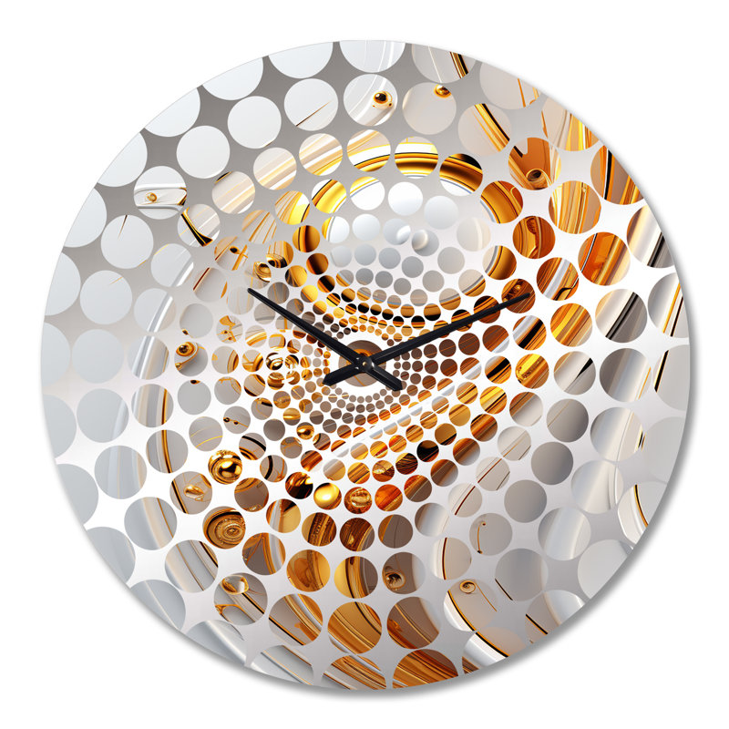 Lizuca - Horloge murale formes abstraites, Très grand