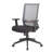 Zara Rolling Task Chair, Grey Black Mesh, Synchro-Tilt And Gas Lift