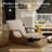 Rocking Recliner Chair with Footrest-Glider Rocker Chair with Retractable Footrest and Adjustable Backrest, Upholstered Rocking Chair, Modern Accent Chair for Living Room/Nursery/Bedroom-695304936