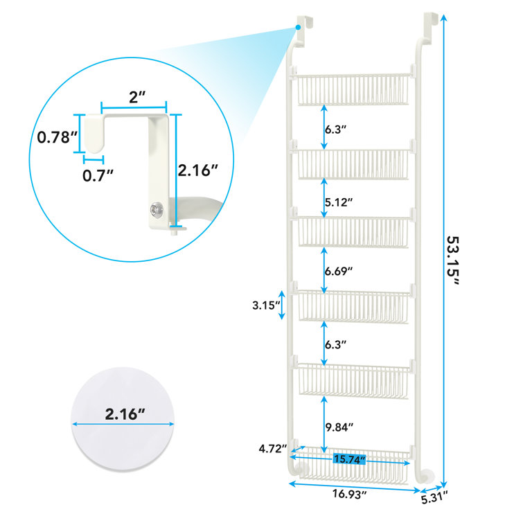 17 Stories Robfrel Cabinet Door Organizer & Reviews