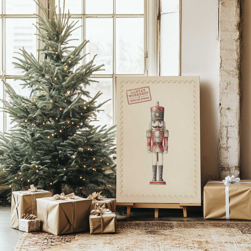 Casse-noisette, reproduction d'art sur toile, H 12 po x l 8 po, Toile tendue avec châssis