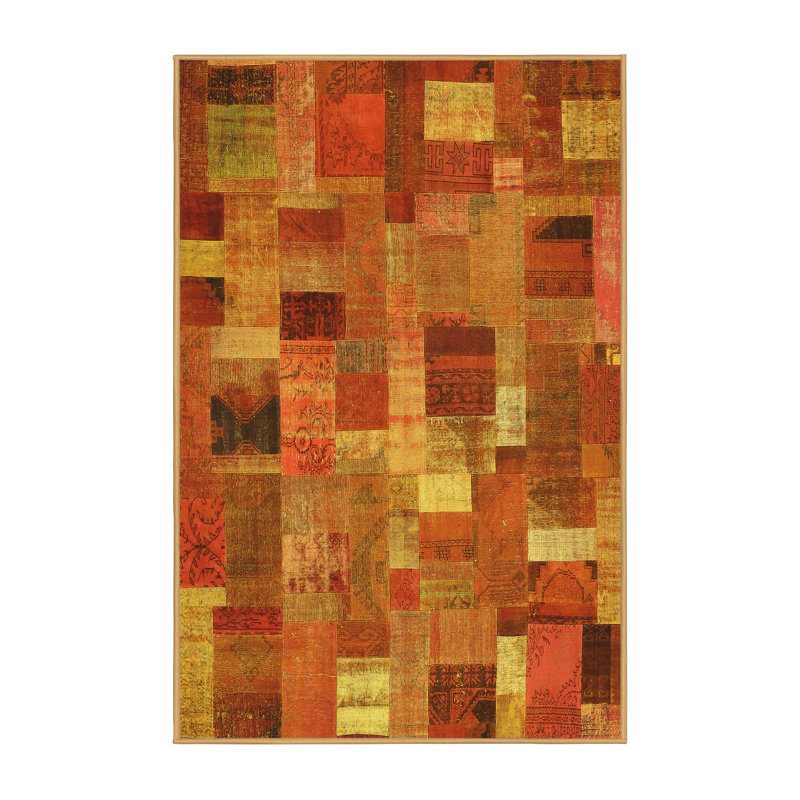 Performance Patchwork Indoor Rug, Rectangle 2' x 4'