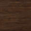 Table de chevet 1Pc de 2 tiroirs en bois brun foncé au look moderne