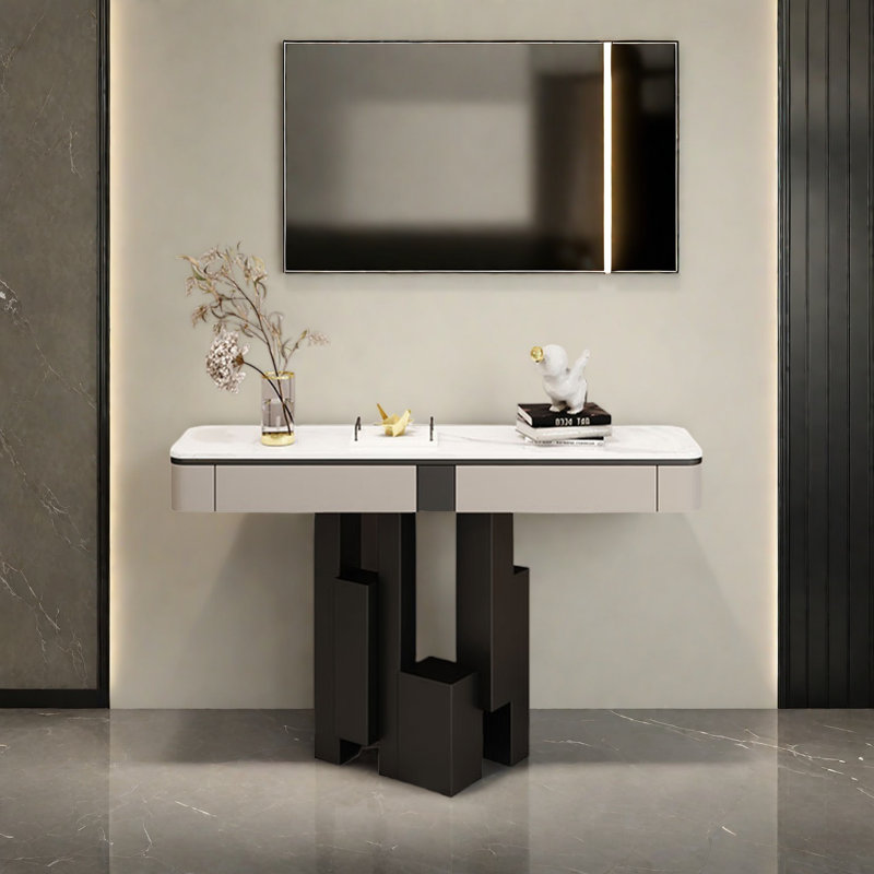Console Modern Minimalist Art, H 33,46 po x l 55,12 po x P 13,78 po