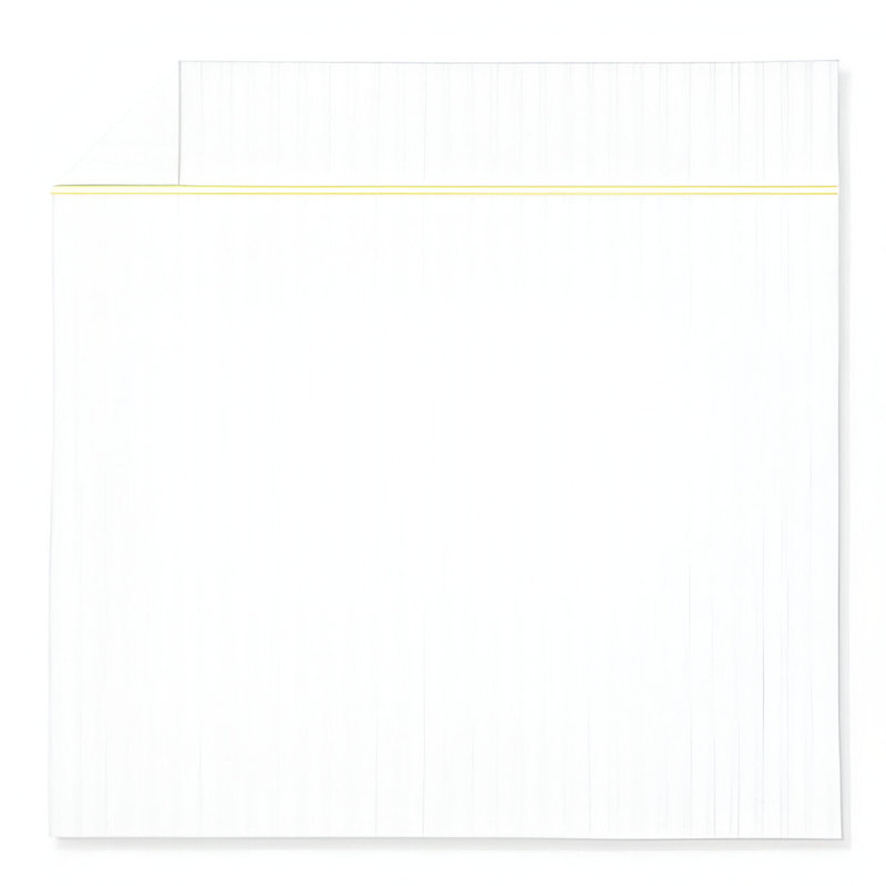 400TC Double Embroidery Sateen Stripe Cotton 4 Piece Sheet Set Fitted Sheet Fits Upto 16" Deep Pocket, Ivory/White
