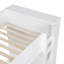 Lit superposé simple au-dessus de simple avec 2 tiroirs et armoire à couches multiples-421536606