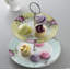 Archive Rose Bone China Tiered Stand