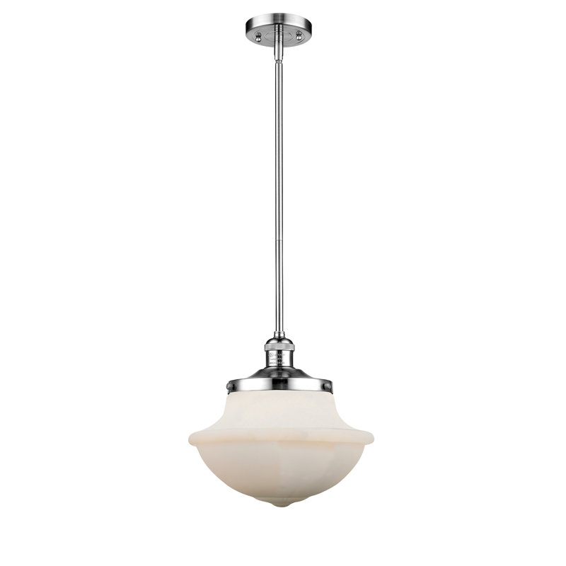 Luminaire suspendu 1 lumière Calliope, Chrome poli