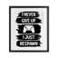 «Never donner Up Just respawn», reproduction encadrée sous verre, conception de Marcus Prime-914313347-914313346