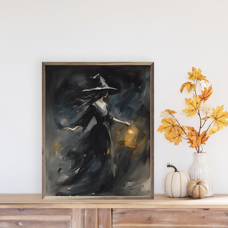 Witch Hunt, 10" H x 8" W