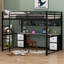 Lit mezzanine double avec tiroirs Altfried Kids-1404075260