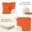 Deep Seat Pillow And High Back Chair Cushions Outdoor Water Repellent Replacement Patio Seating Cushions,2-piece Seat 24"x24"x6",back 22"x24"x6",orange-1703685088
