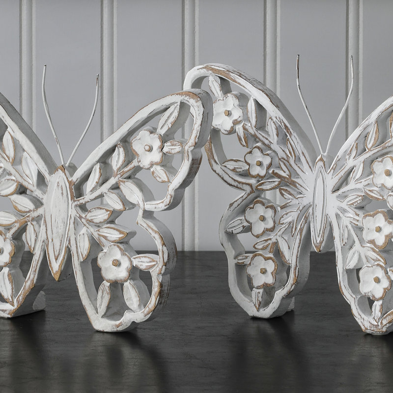7.5" Resin Butterfly