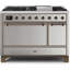 Majestic II 47.83" 5.02 Cu.Ft. Freestanding Dual Fuel with Griddle and Convection Oven-64707734-64707737