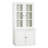 75.25''H 36.25''W Freestanding Pantry Cabinet With Glass Door