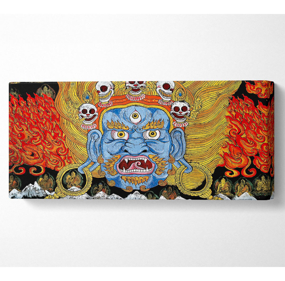 Indian Fire - Kunstdrucke auf Leinwand - Wrapped Canvas