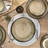 Porcelain China Dinnerware Set 24 Piece - Service for 6