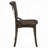 Dining Side Chairs Set Of 2 X-Design Metal Accent