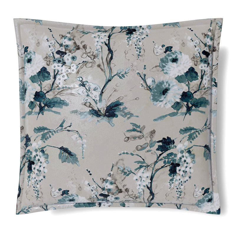 Jardin Fleur Euro Throw Pillow