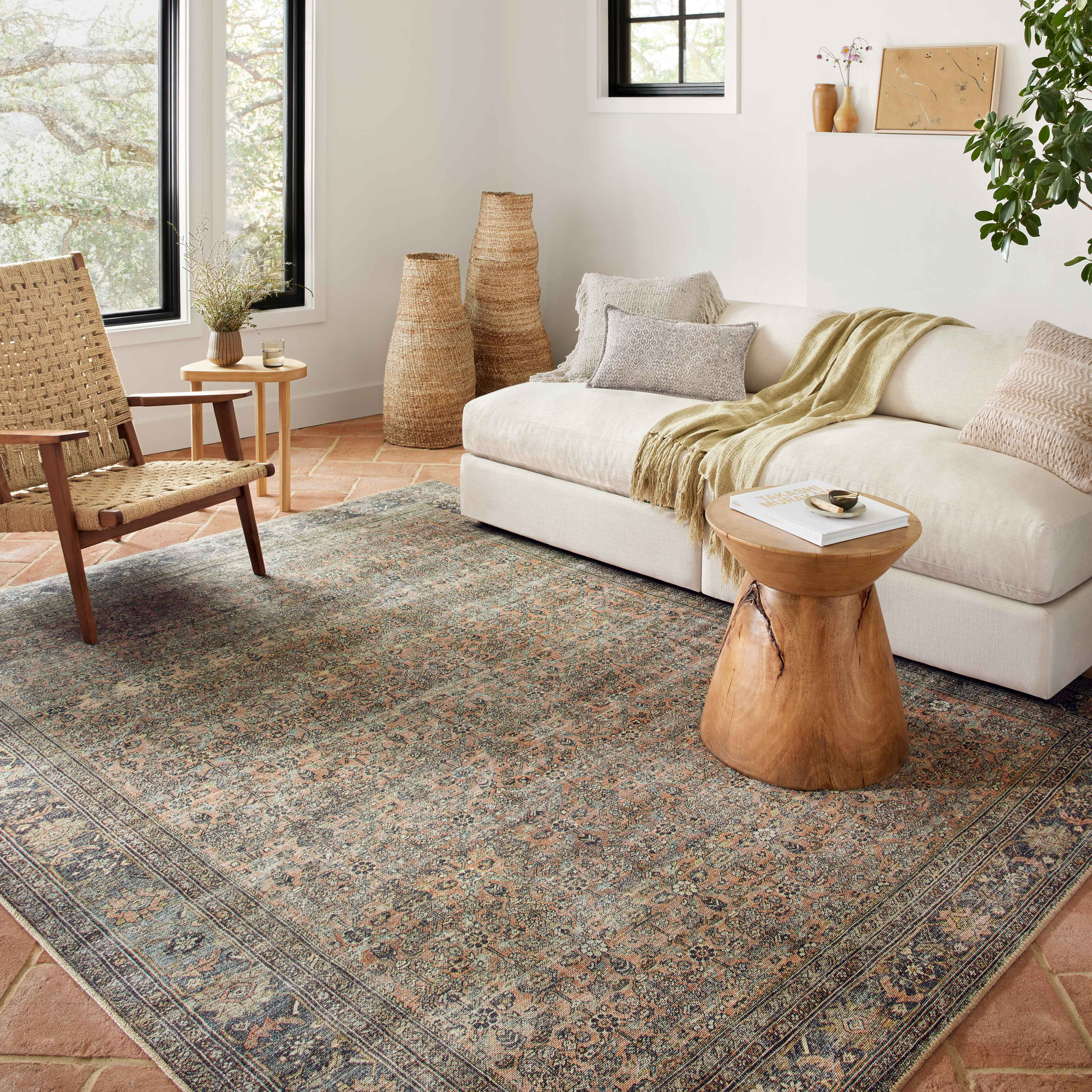 Loloi II Oriental Terracotta Area Rug & Reviews - Wayfair Canada