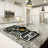 Trifecte 30" Silver Natural Gas 5 Burner Cooktop