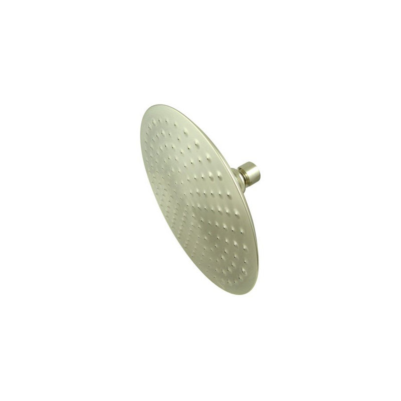 Hot Springs Large Volume Control Shower Head, Brushed Nickel