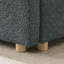 Structure de lit rembourrée de style minimaliste moderne avec tête de lit haute incurvée, support de pieds robuste en fil de qualité supérieure, matelas non inclus-159495248-159986430
