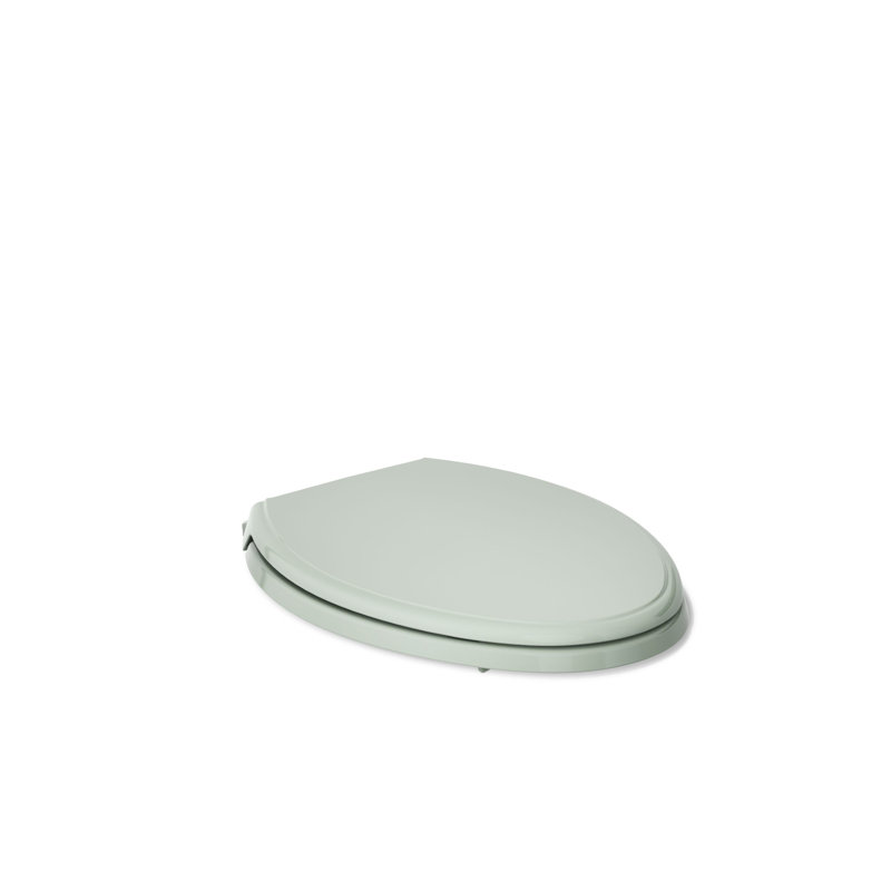 Glenbury Elongated Toilet Seat, Ready Latch, Aspen Green