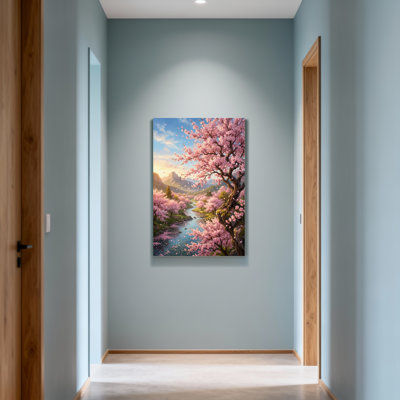 Plantes et fleurs Cherry Blossom River