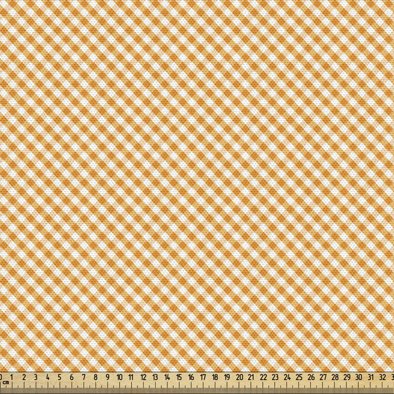 Tissu à carreaux Ambesonne, l 58 po x L 108 po