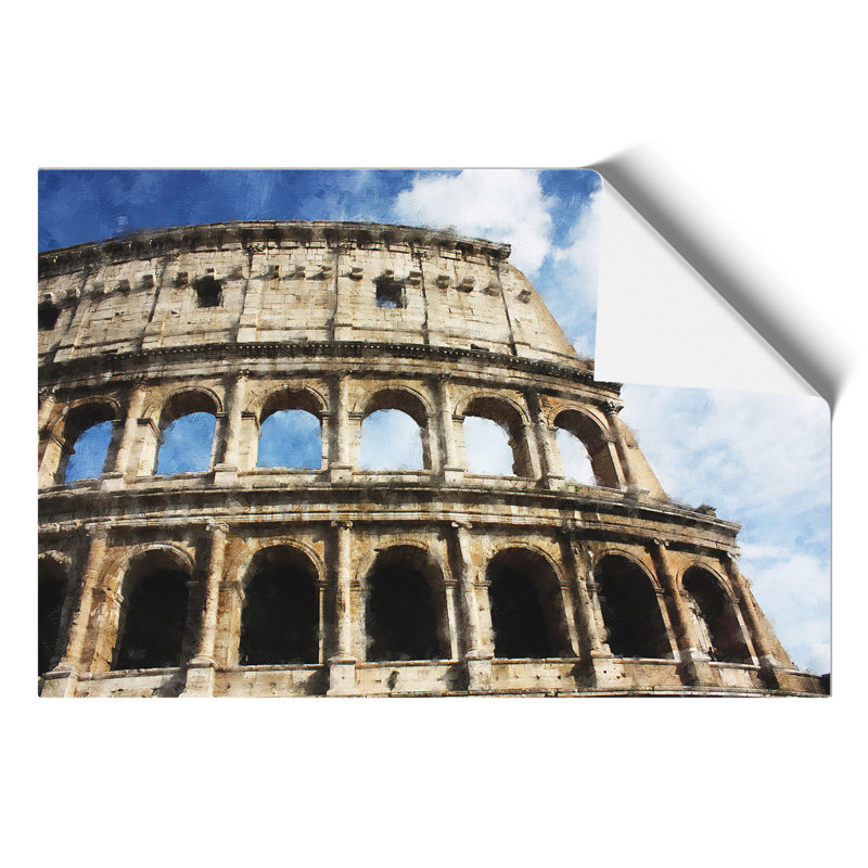 Coliseum In Rome - No Frame Painting, 30cm H x 42cm W x 0.1cm D