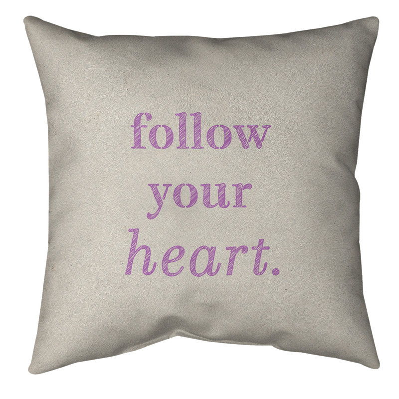 Coussin de sol, 28 po x 28 po, Blanc / violet