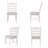 Amarion 4 - Person Extendable Solid Wood Top Pedestal Dining Set-351754320