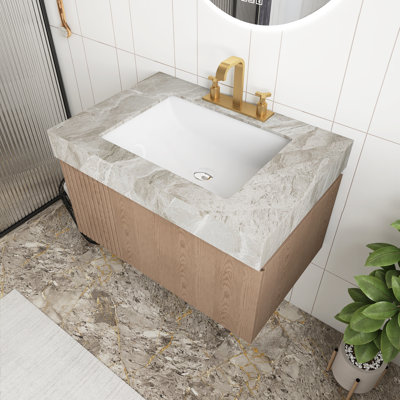 Meuble-lavabo Heidelberg Woodgrain