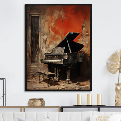 «Vintage Piano Timeless Tunes I», reproduction sur toile
