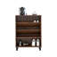 Shoe Storage Walnut Effect Cabinet