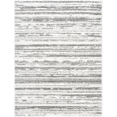 Mical  Modern Machine Woven Area Rug