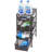 Houseware Stackable 2 Tier Sliding Basket Organizer Drawer, Bronze
