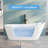 Biocura 59" Luxury Freestanding Acrylic Soaking Bathtub with Overflow Drain & Heat Retention-86595568