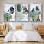 «Monstera IV», ensemble de 3 reproductions sur toiles-97708603-97708598
