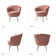 Hendrix Velvet Barrel Chair