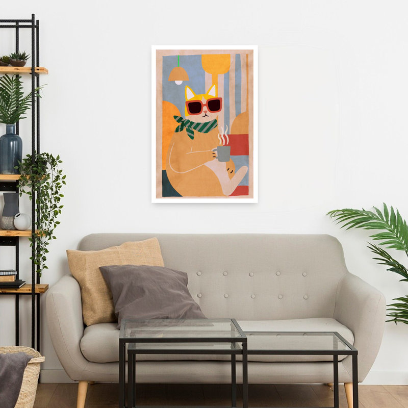 Contemporary Art Abstract Contemporary Wall Art by Casa Cartissi - Wrapped Canvas Print, 60.96 cm H x 40.64 cm W