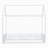 Metal House Bed With Fence-2039511008-2039511038