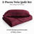 Embossed Quilted Bedspread Set – Ultra Soft Microfiber Coverlet With Pillow Shams, Hotel-Style Bedding For High Beds-124241663-124241670