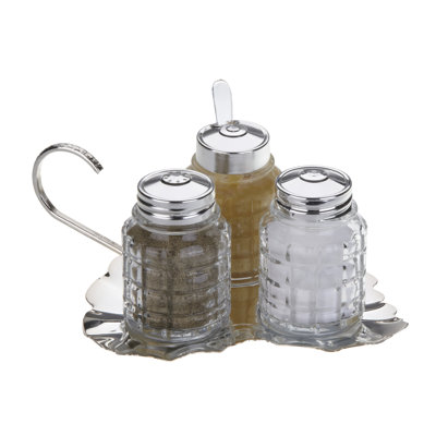 Queen Anne Condiment Set