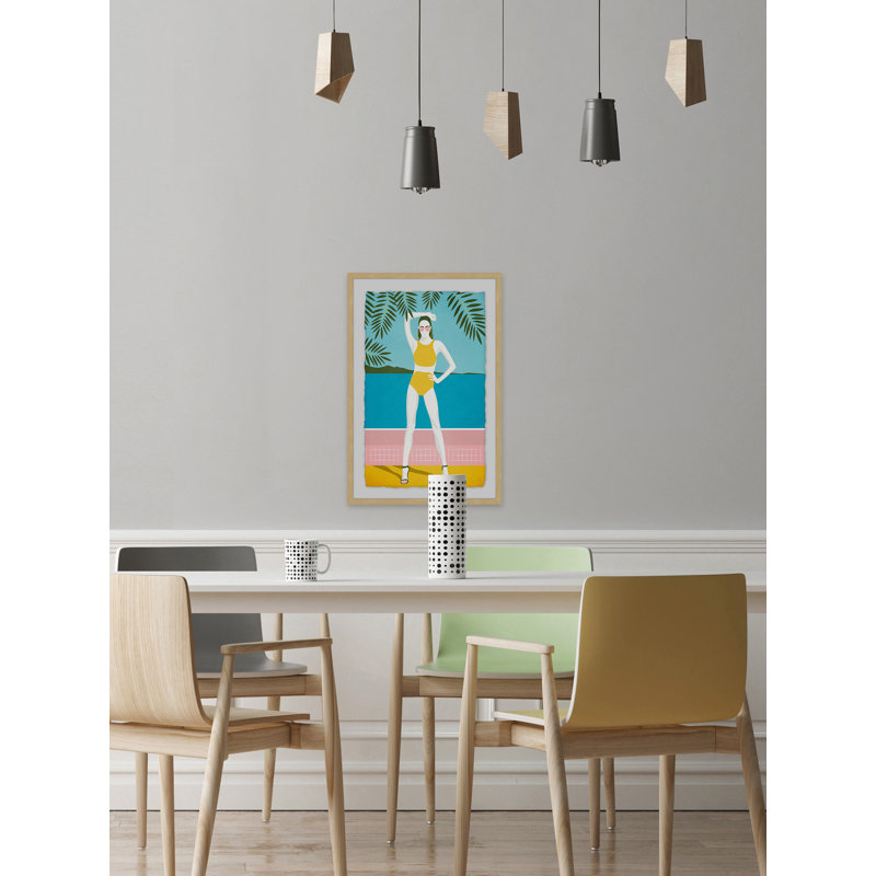 Bikini - Single Picture Frame Print, 30 cm H x 20 cm W x 4 cm D