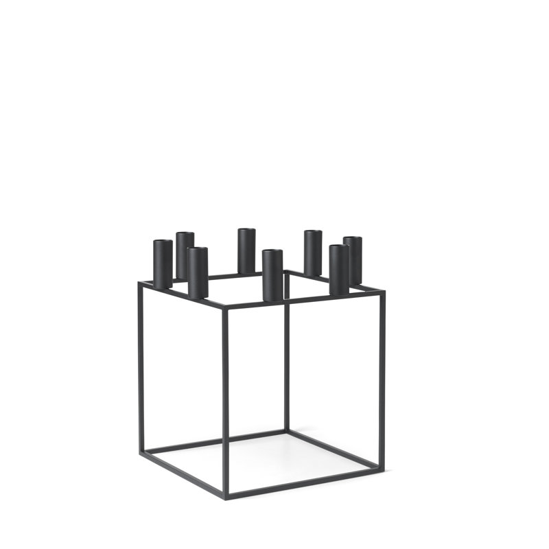 Kubus Candelabra, Black