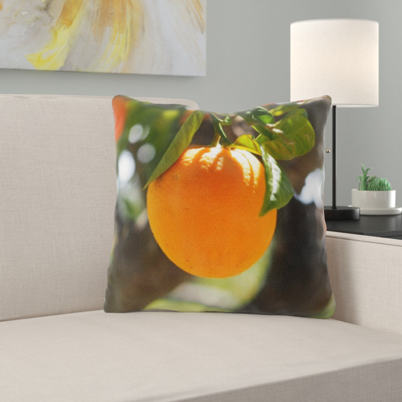 Coussin orange