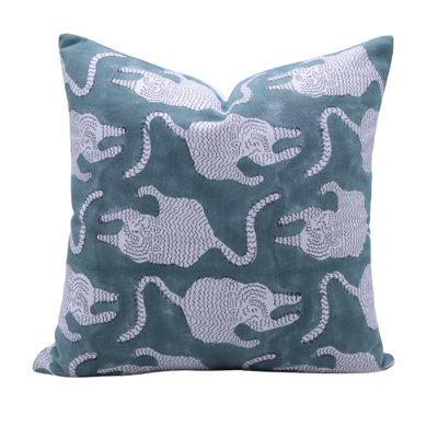 Housse de coussin Boho Block Print 26X26