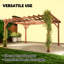 Wooden Pergola,Outdoor Pergola
